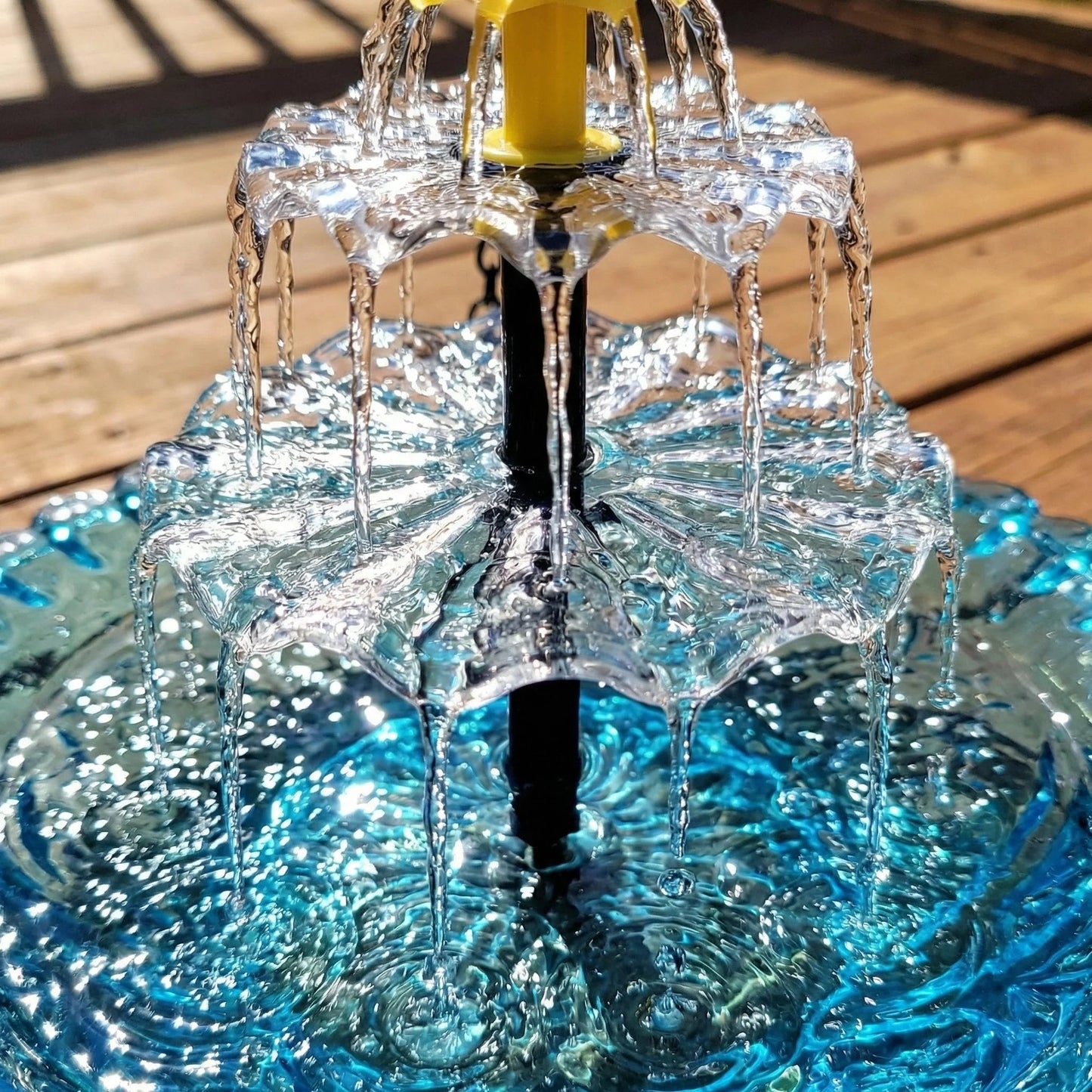 🏆Trusted by Over 50,000+ UsersWorldwide🐦Solar Cascade Hanging Bird Bath Fountain